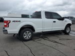 2018 Ford F150 Super Cab White vin: 1FTEX1EB5JFD44794