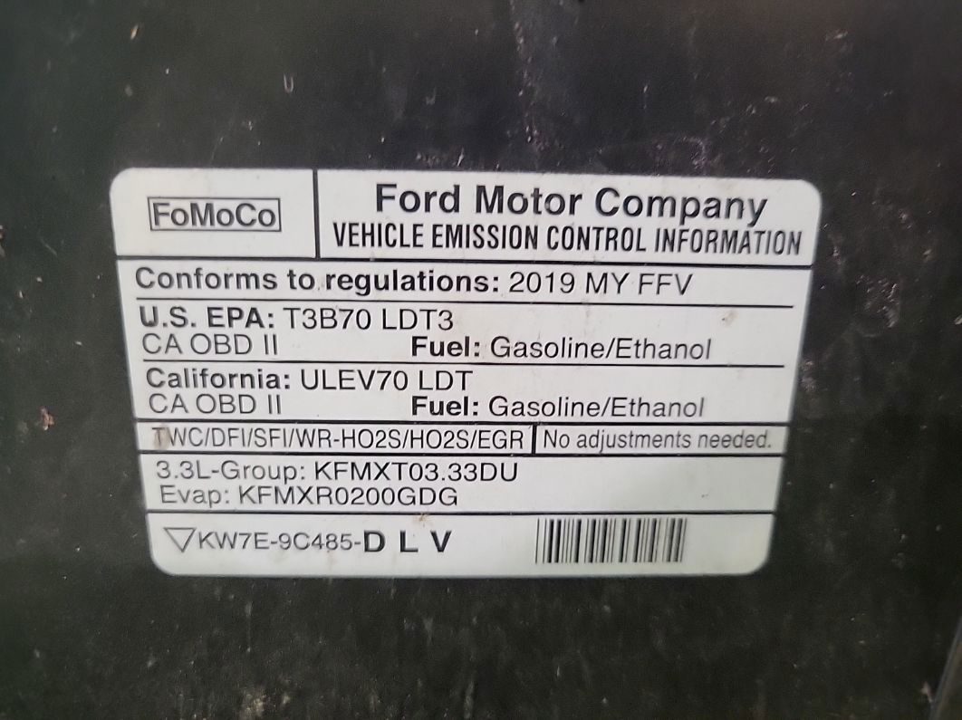 2019 Ford F-150 Xlt vin: 1FTEX1EB9KKC72037
