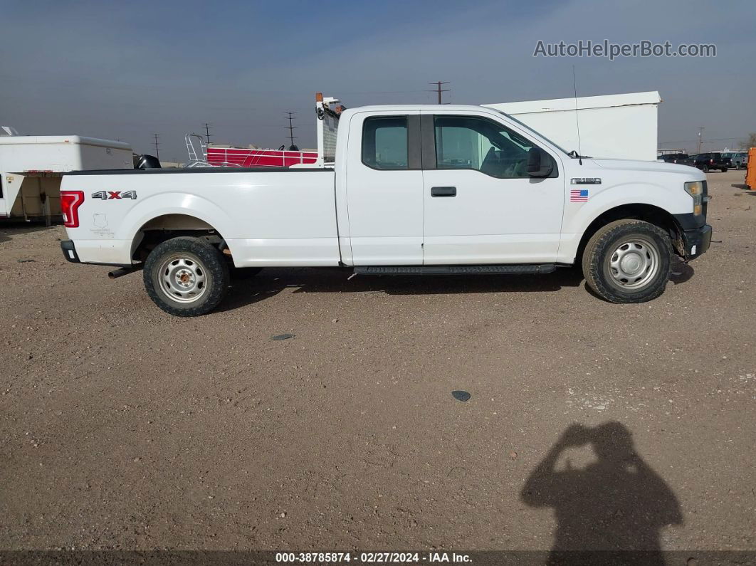 2017 Ford F-150 Xl White vin: 1FTEX1EF7HKC49500