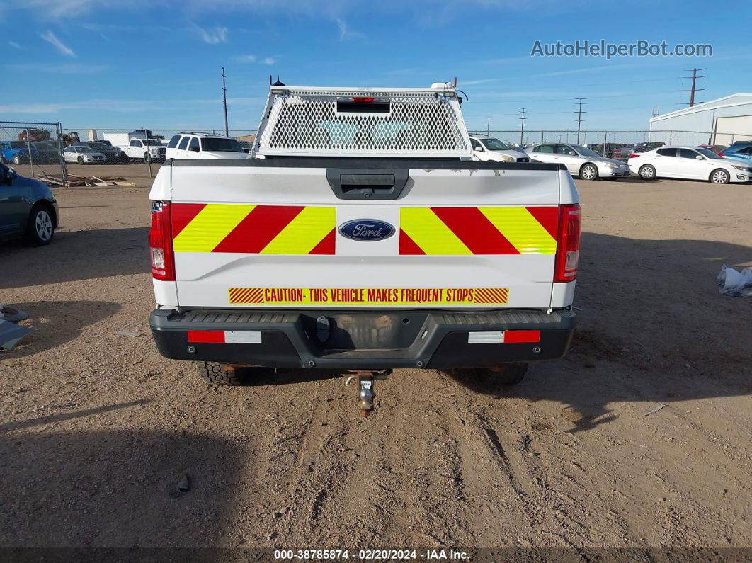 2017 Ford F-150 Xl White vin: 1FTEX1EF7HKC49500