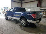 2011 Ford F150 Super Cab Blue vin: 1FTEX1EM2BFC99414