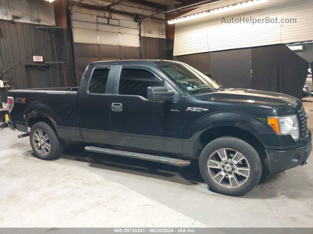 2014 Ford F-150 Stx Black vin: 1FTEX1EM2EKG28284