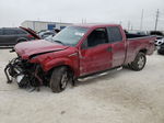 2014 Ford F150 Super Cab Red vin: 1FTEX1EM4EFC77466