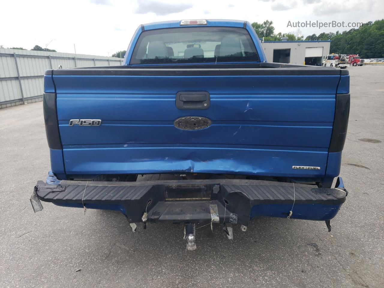 2011 Ford F150 Super Cab Blue vin: 1FTEX1EM6BFA65275