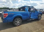 2014 Ford F150 Super Cab Blue vin: 1FTEX1EM8EKF67622