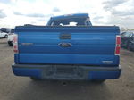 2014 Ford F150 Super Cab Blue vin: 1FTEX1EM8EKF67622