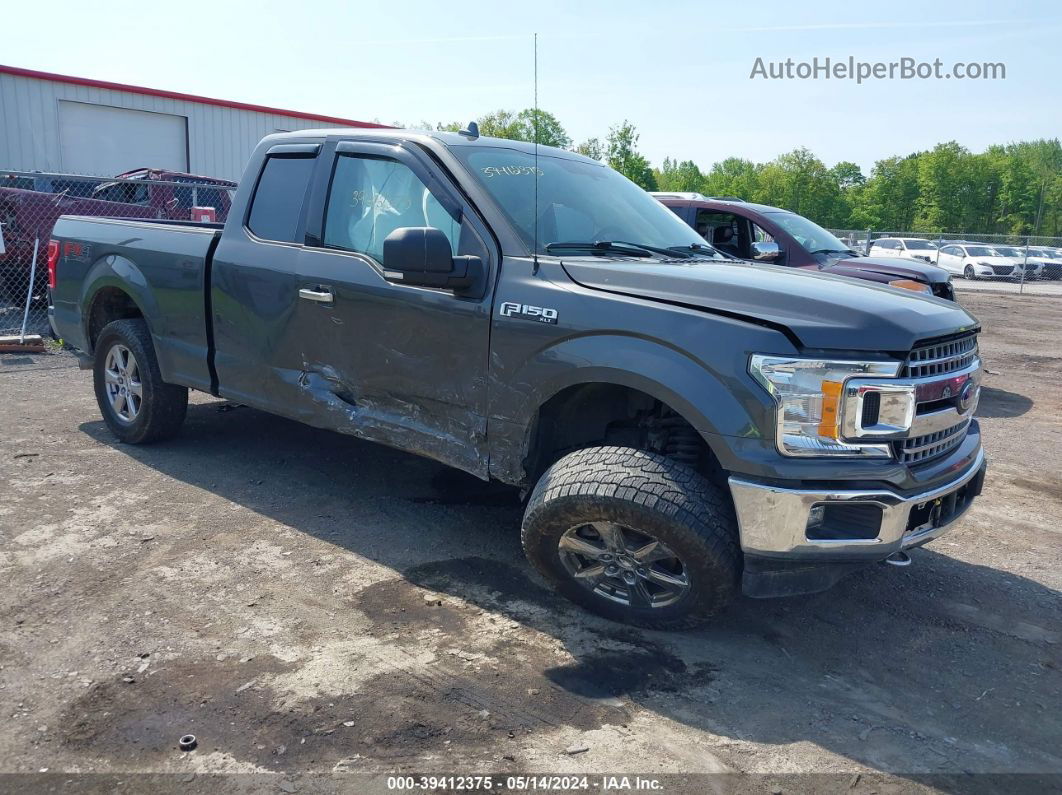 2018 Ford F-150 Xlt Gray vin: 1FTEX1EP0JKE66157