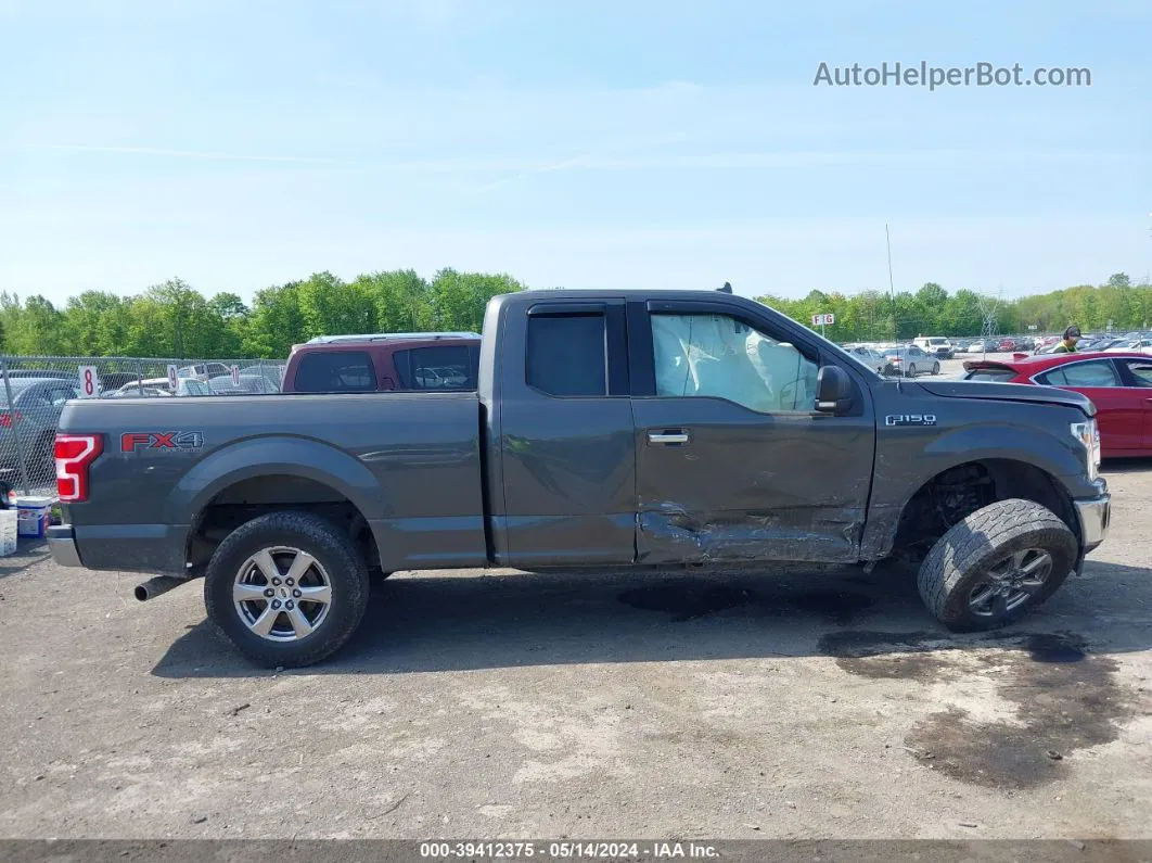 2018 Ford F-150 Xlt Gray vin: 1FTEX1EP0JKE66157