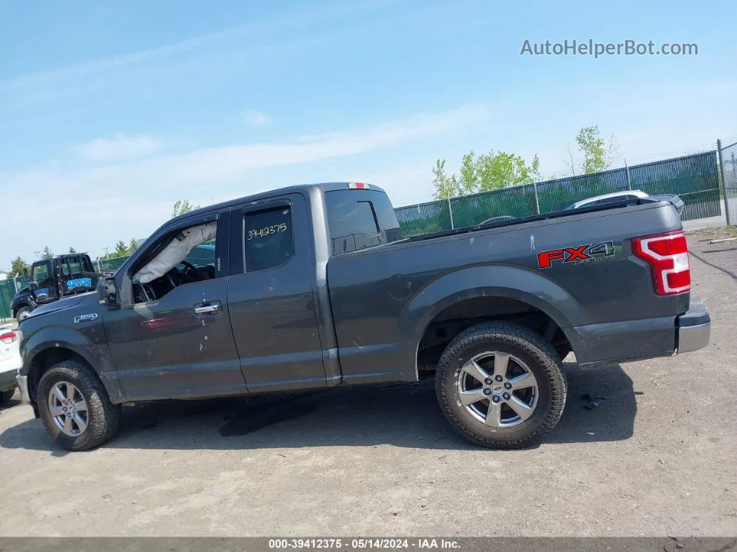 2018 Ford F-150 Xlt Gray vin: 1FTEX1EP0JKE66157