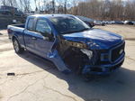 2018 Ford F150 Super Cab Blue vin: 1FTEX1EP0JKE74517