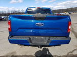 2018 Ford F150 Super Cab Blue vin: 1FTEX1EP0JKE74517