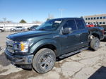 2018 Ford F150 Super Cab Green vin: 1FTEX1EP0JKF41164