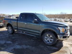 2018 Ford F150 Super Cab Green vin: 1FTEX1EP0JKF41164