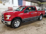 2017 Ford F150 Super Cab Burgundy vin: 1FTEX1EP1HKC44365