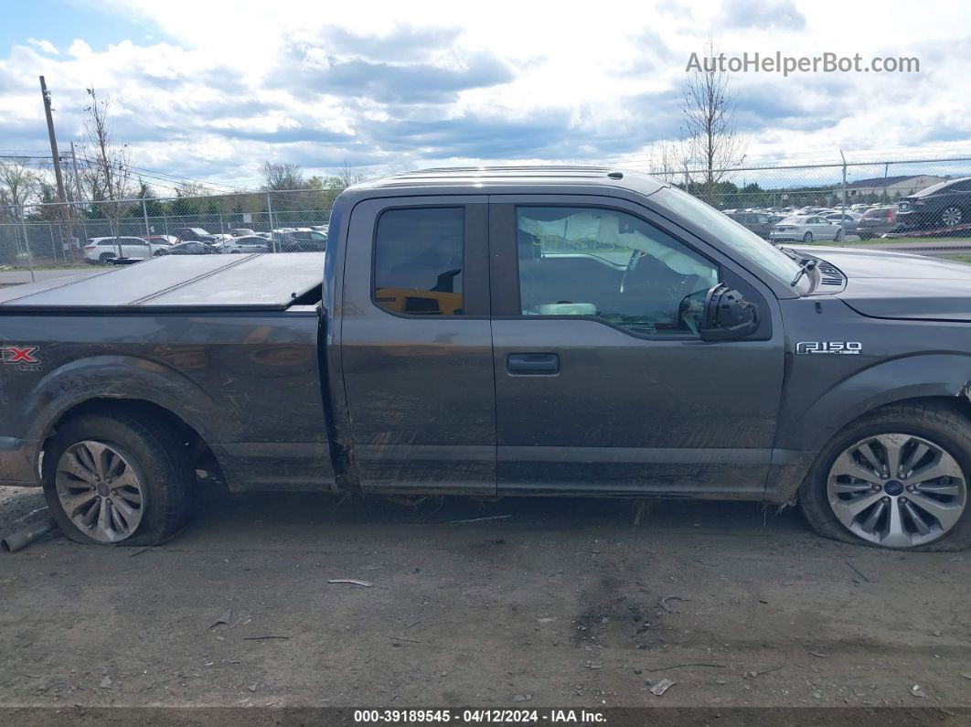 2018 Ford F-150 Xl Gray vin: 1FTEX1EP1JFA41037