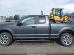 2018 Ford F-150 Xl Gray vin: 1FTEX1EP1JFA41037