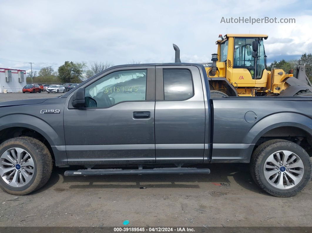 2018 Ford F-150 Xl Gray vin: 1FTEX1EP1JFA41037