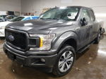 2020 Ford F150 Super Cab Серый vin: 1FTEX1EP2LKF01249