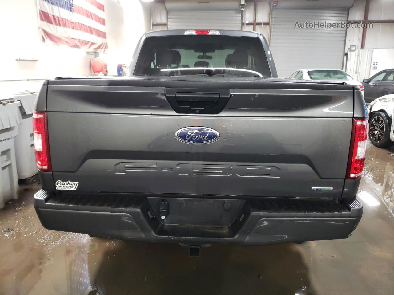 2020 Ford F150 Super Cab Gray vin: 1FTEX1EP2LKF01249