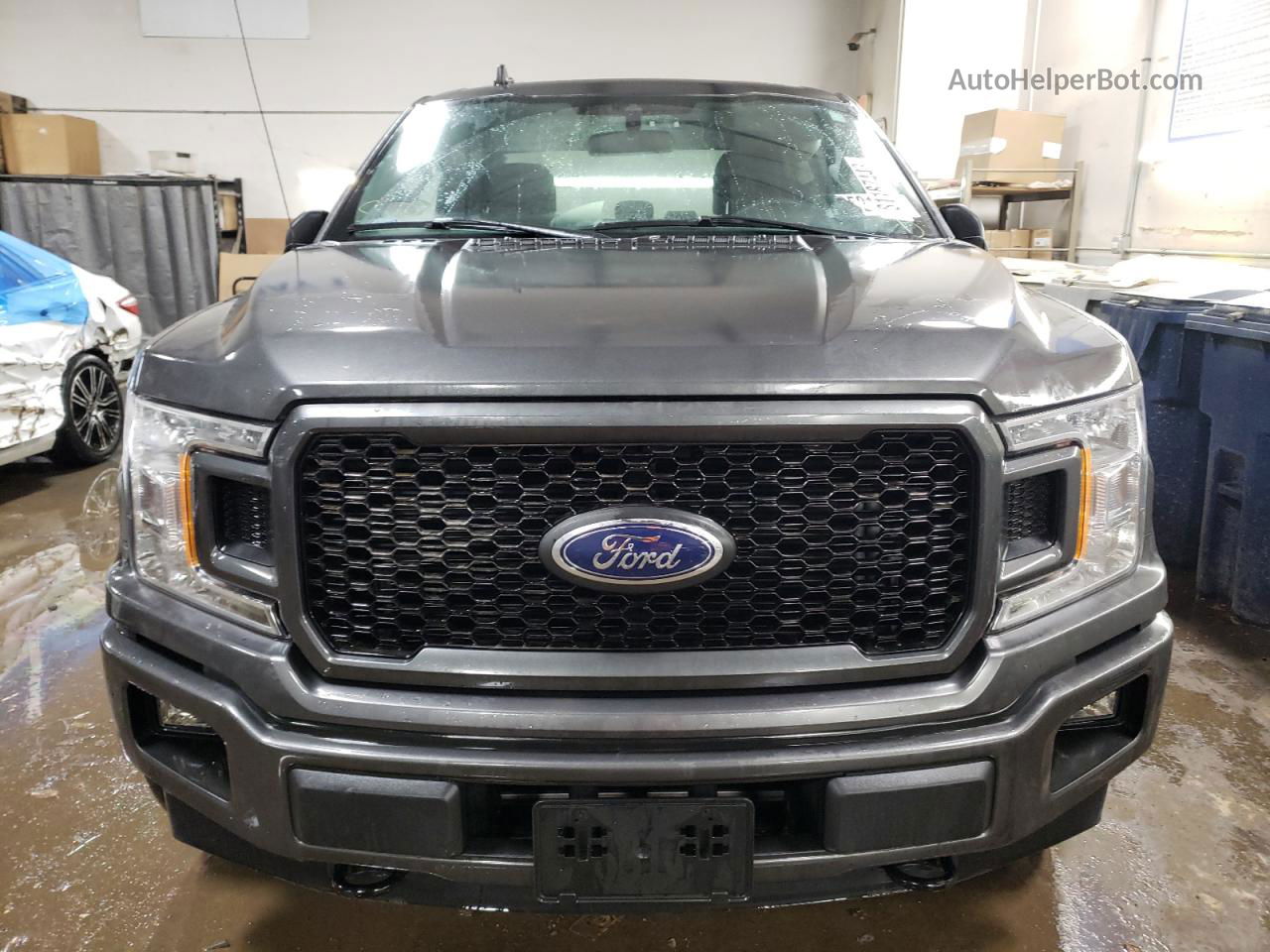 2020 Ford F150 Super Cab Серый vin: 1FTEX1EP2LKF01249