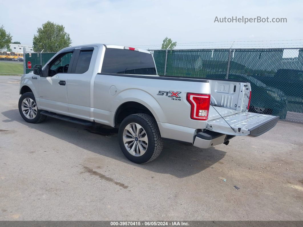 2017 Ford F-150 Xl Silver vin: 1FTEX1EP3HFC84181