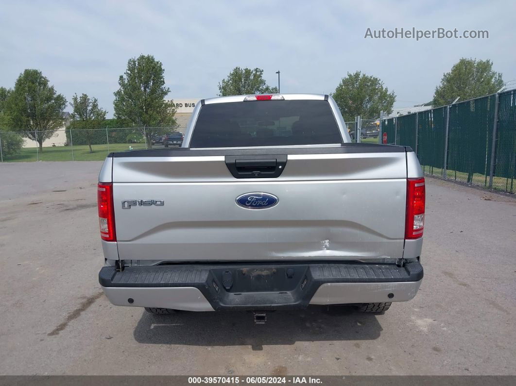 2017 Ford F-150 Xl Silver vin: 1FTEX1EP3HFC84181