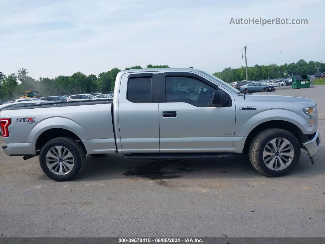 2017 Ford F-150 Xl Silver vin: 1FTEX1EP3HFC84181