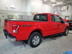 2017 Ford F150 Super Cab Red vin: 1FTEX1EP3HKD41552