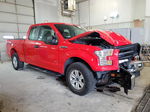 2017 Ford F150 Super Cab Red vin: 1FTEX1EP3HKD41552