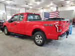 2017 Ford F150 Super Cab Red vin: 1FTEX1EP3HKD41552