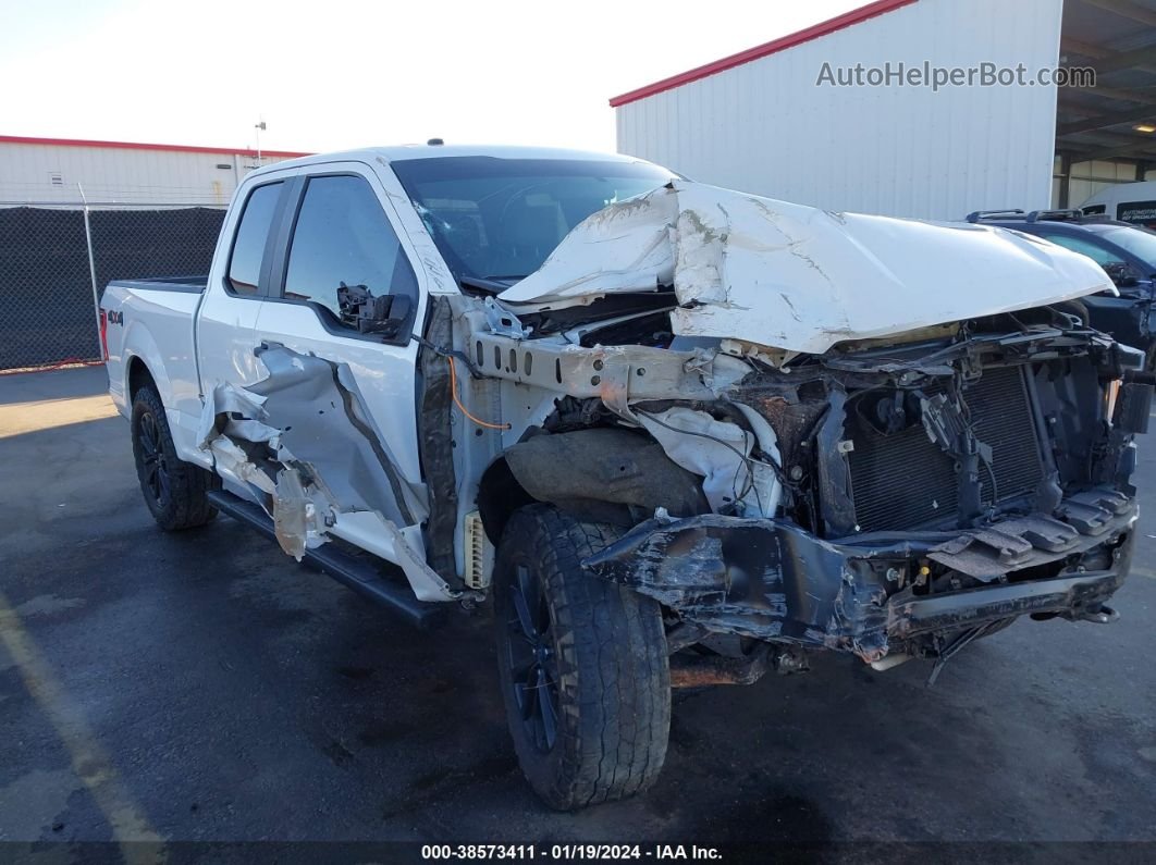 2018 Ford F-150 Xl White vin: 1FTEX1EP3JFA79742