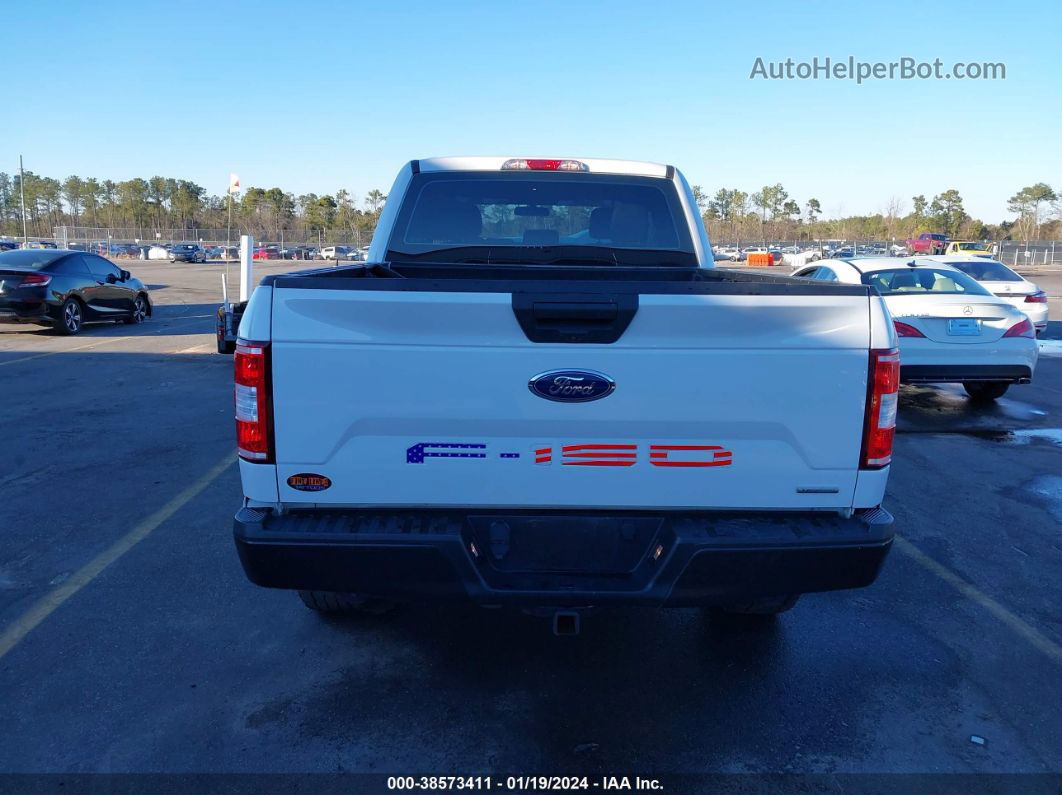 2018 Ford F-150 Xl White vin: 1FTEX1EP3JFA79742