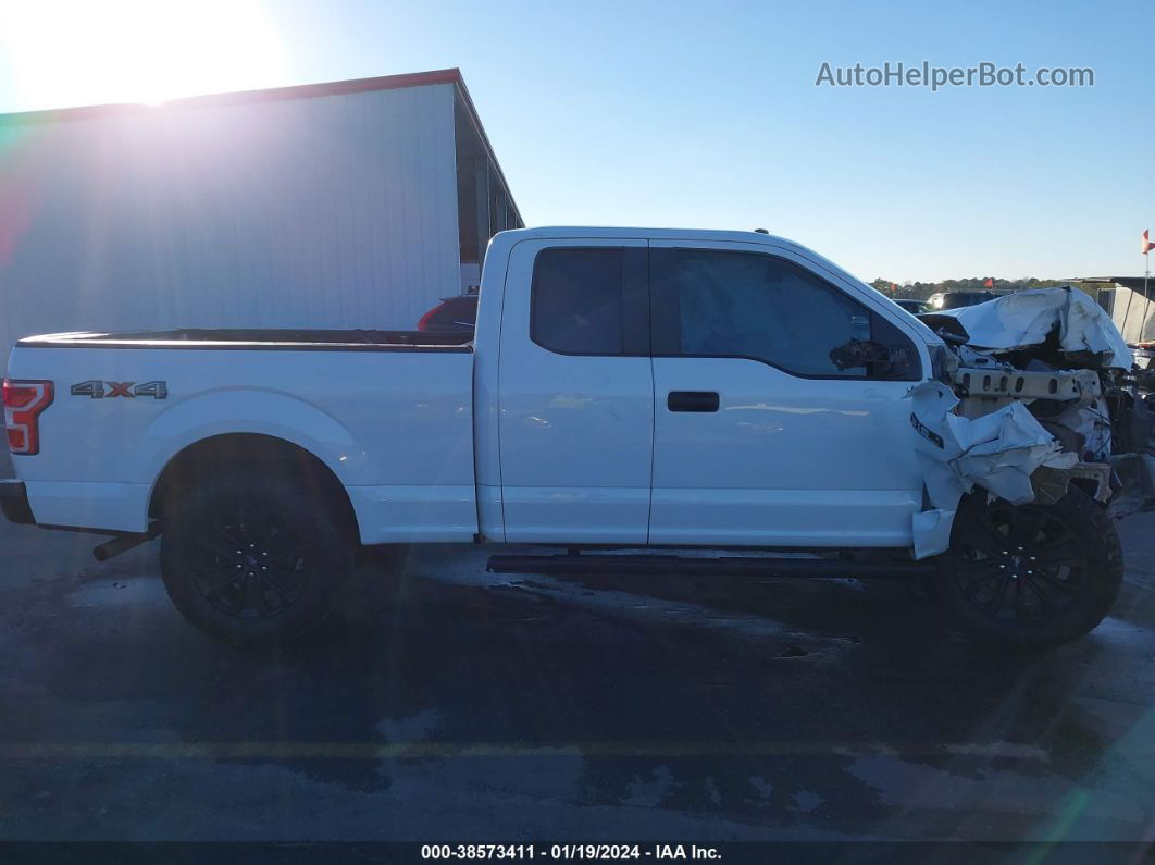 2018 Ford F-150 Xl White vin: 1FTEX1EP3JFA79742