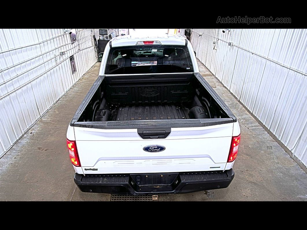 2018 Ford F-150 Xl White vin: 1FTEX1EP5JKF07544