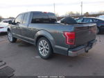 2017 Ford F-150 Lariat Серый vin: 1FTEX1EP7HFA14015