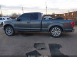 2017 Ford F-150 Lariat Серый vin: 1FTEX1EP7HFA14015