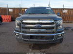 2017 Ford F-150 Lariat Серый vin: 1FTEX1EP7HFA14015