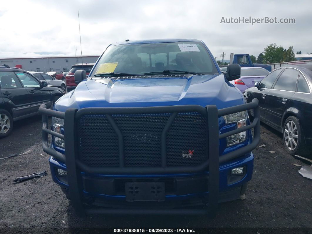 2017 Ford F-150 Xl/xlt/lariat Blue vin: 1FTEX1EP8HKD60436