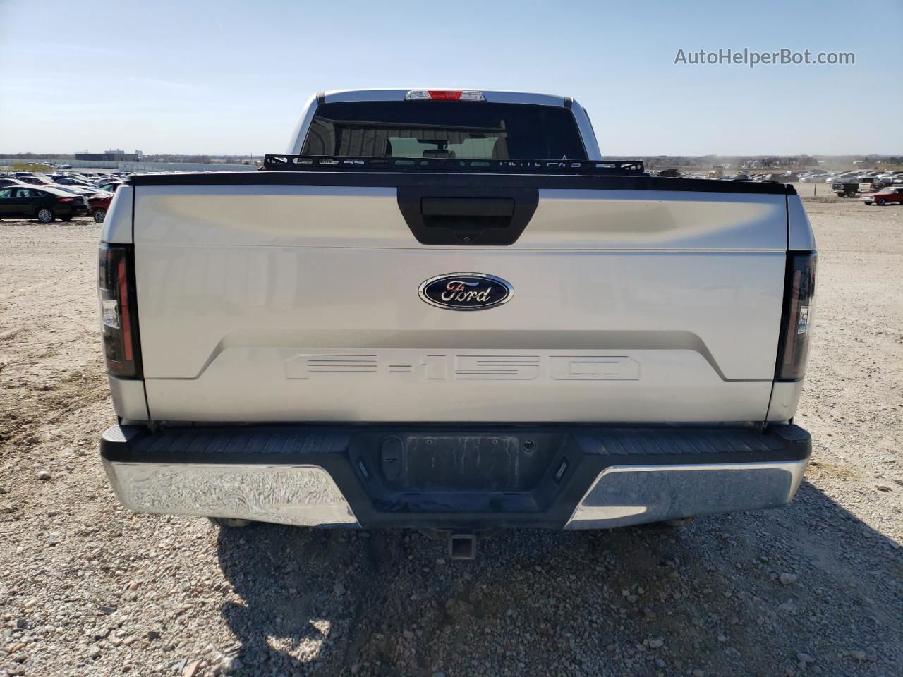 2019 Ford F150 Super Cab Серебряный vin: 1FTEX1EP8KFA54952