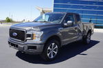 2019 Ford F150 Super Cab Gray vin: 1FTEX1EP8KKC33855