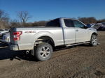 2020 Ford F150 Super Cab Silver vin: 1FTEX1EP8LKE95683