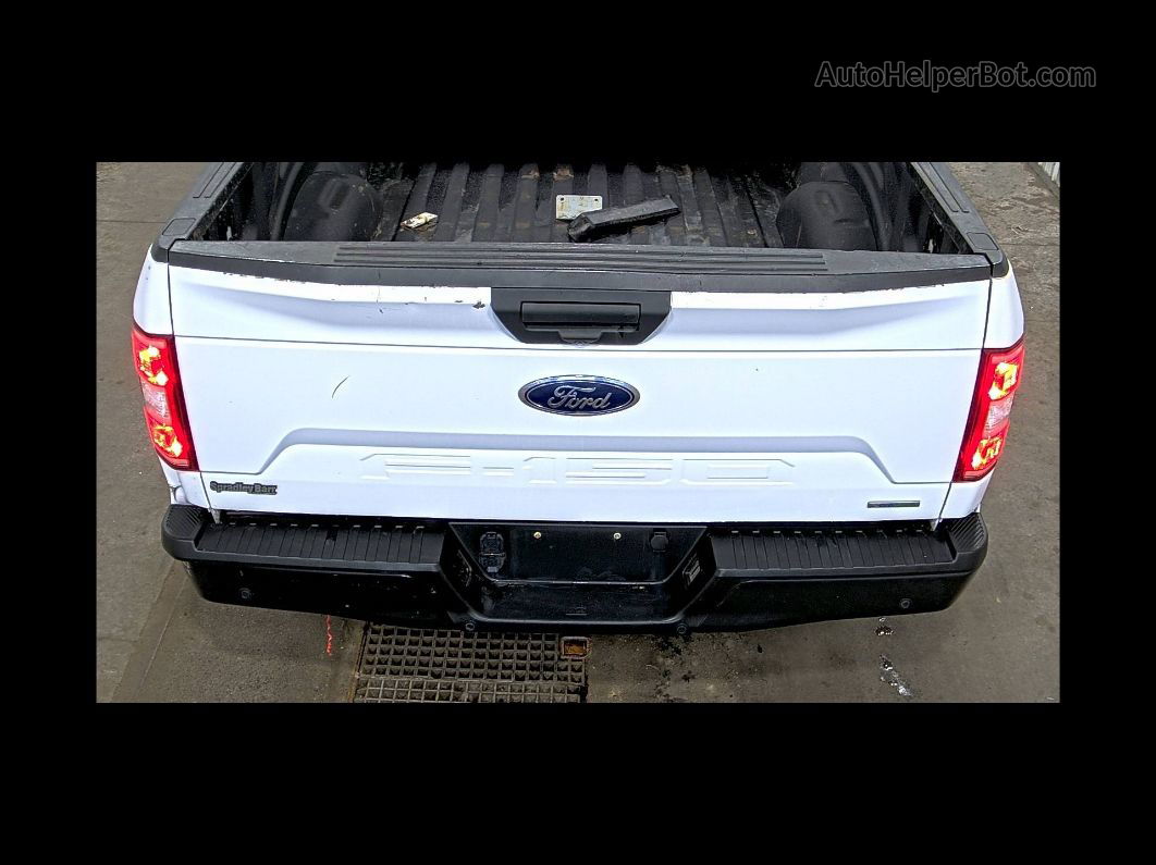 2018 Ford F-150 Xl/xlt/lariat White vin: 1FTEX1EP9JKE82292