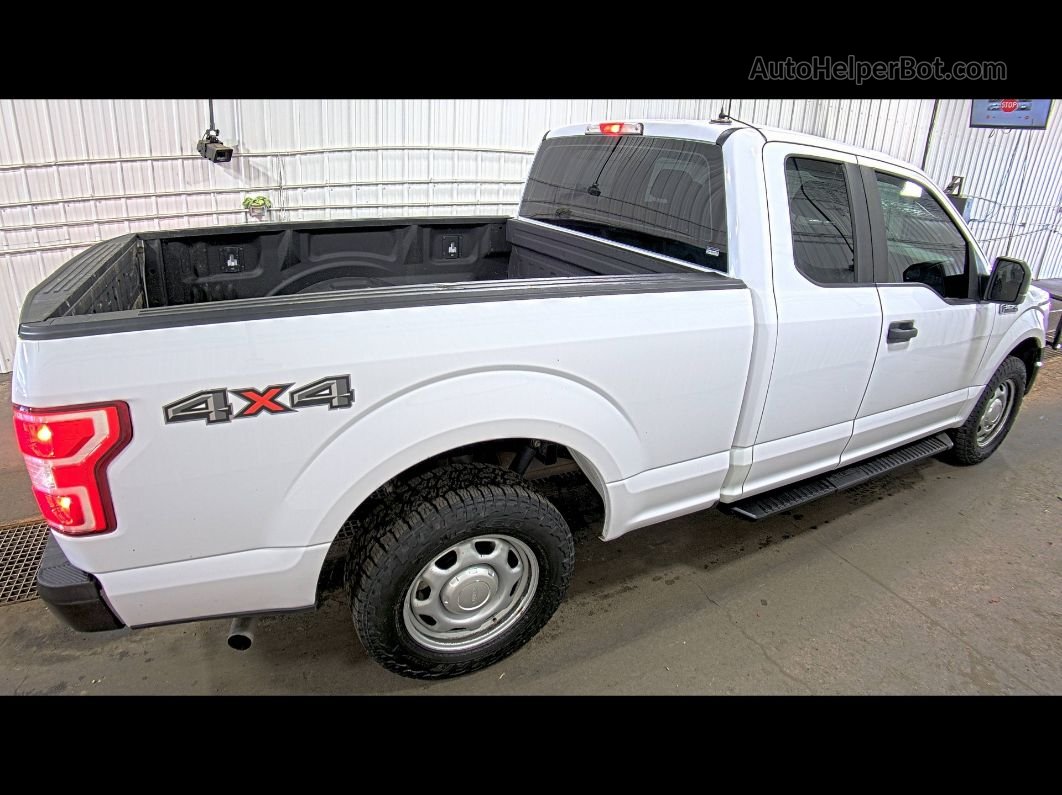 2018 Ford F-150 Xl/xlt/lariat White vin: 1FTEX1EP9JKE82292