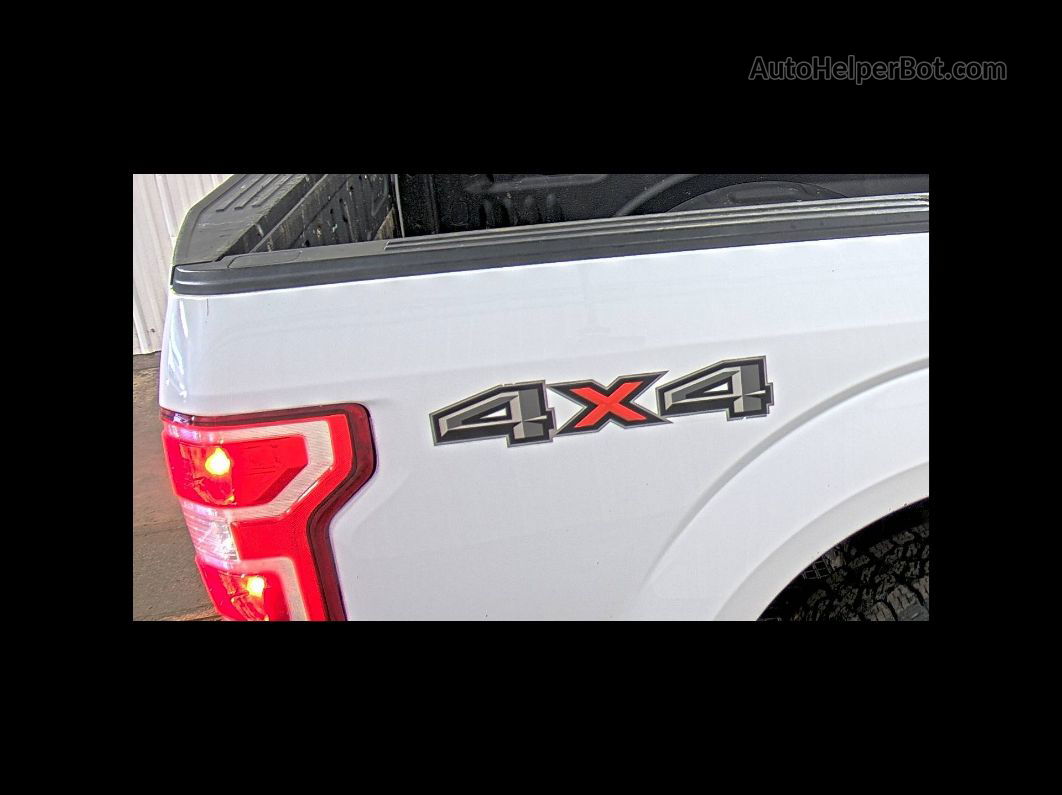 2018 Ford F-150 Xl/xlt/lariat White vin: 1FTEX1EP9JKE82292