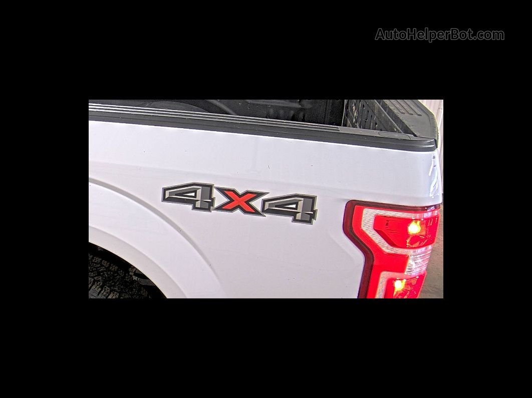 2018 Ford F-150 Xl/xlt/lariat White vin: 1FTEX1EP9JKE82292