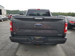 2018 Ford F150 Super Cab Black vin: 1FTEX1EPXJFB10159