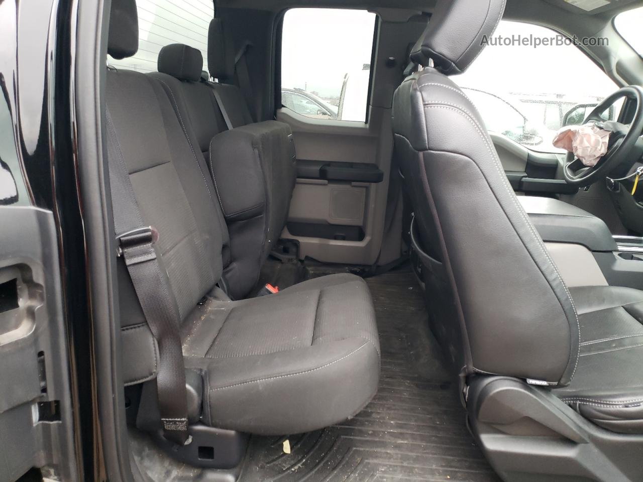 2018 Ford F150 Super Cab Черный vin: 1FTEX1EPXJFC11721