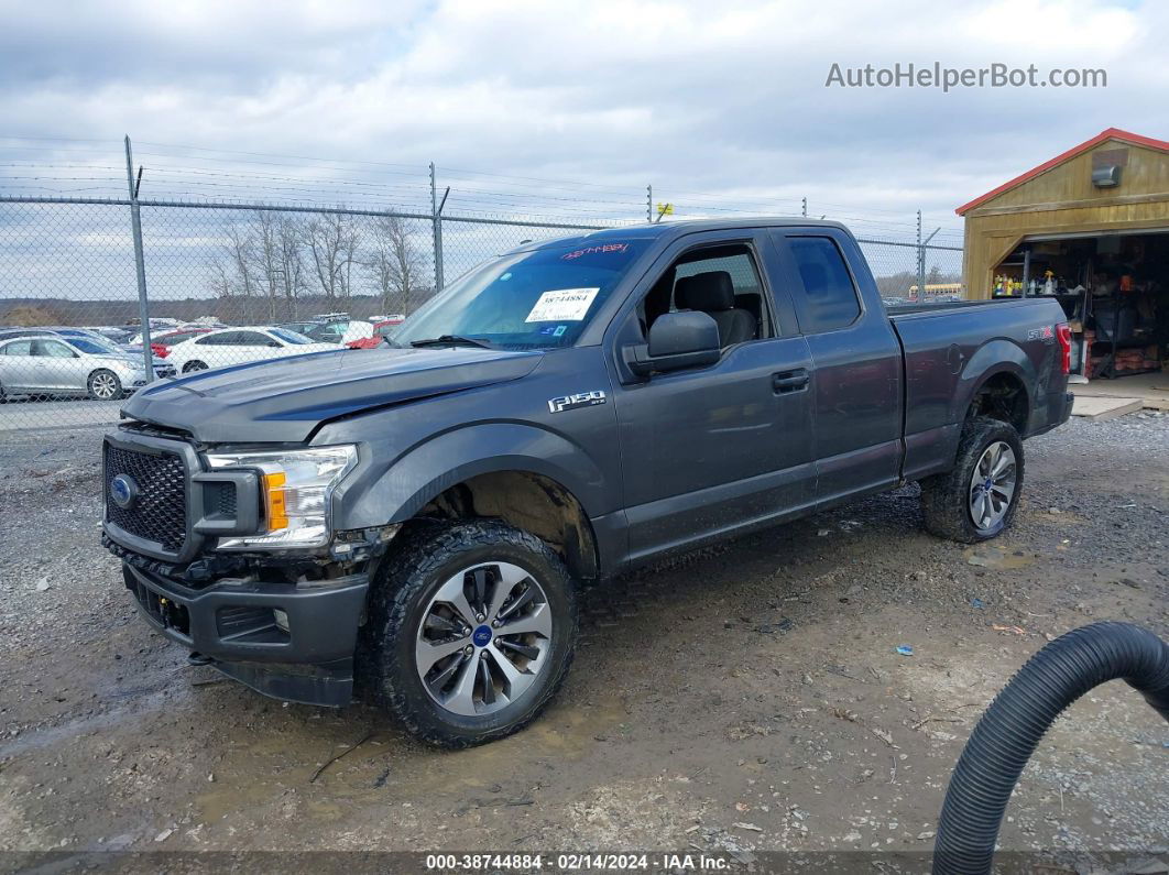 2019 Ford F-150 Xl Gray vin: 1FTEX1EPXKKC19665