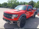 2010 Ford F-150 Svt Raptor Red vin: 1FTEX1EV4AFB06610