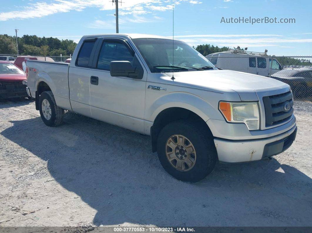 2010 Ford F-150 Xl/stx Silver vin: 1FTEX1EW5AFA70869